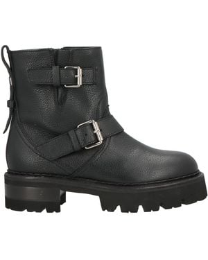 Free Lance Ankle Boots Leather - Black