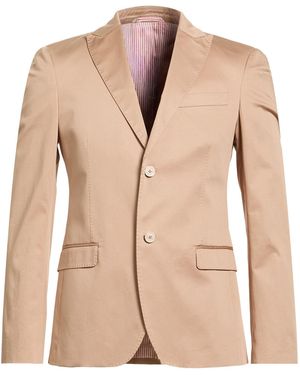 John Barritt Sand Blazer Cotton, Elastane - Natural