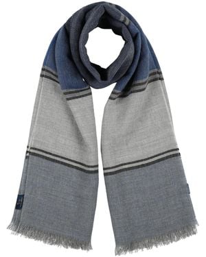 Harmont & Blaine Scarf Acrylic, Wool - Gray