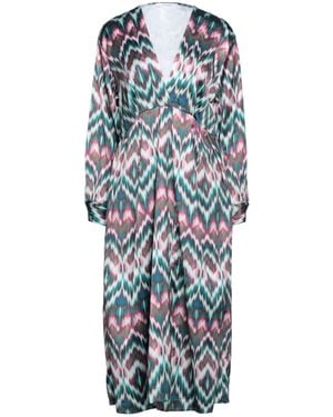 Aglini Midi-Kleid - Blau