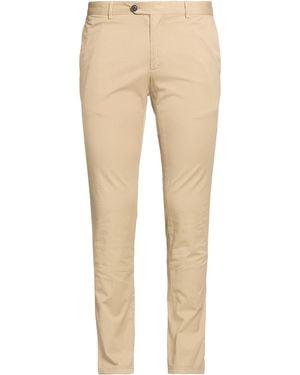 Alviero Martini 1A Classe Sand Trousers Cotton, Elastane - Natural