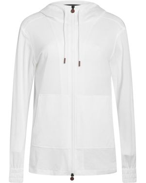 Kiton Sweatshirt Cotton - White
