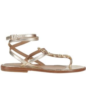 Fiorina Thong Sandal Leather - White