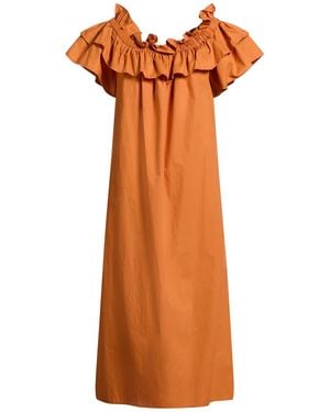 MEIMEIJ Vestido Midi - Naranja