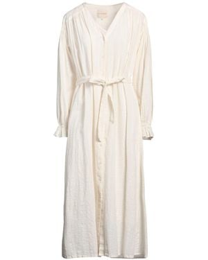 Stella Forest Midi Dress Cotton, Viscose - Natural