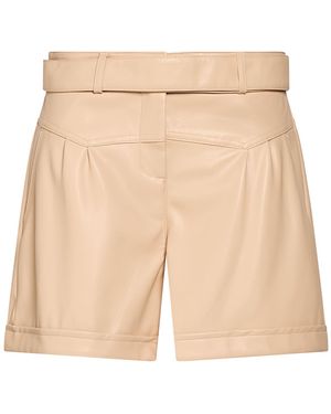 Liu Jo Shorts & Bermuda Shorts Polyester, Polyurethane Resin - Natural