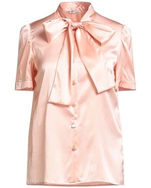 Lardini Shirt Silk, Elastane - Pink