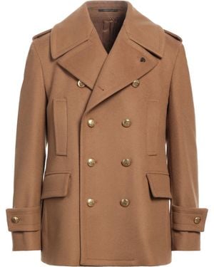 Gabriele Pasini Coat Wool, Cashmere - Brown