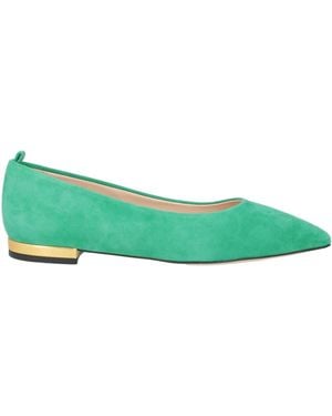 Testoni Ballet Flats - Green