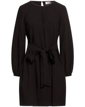 Rebel Queen Mini Dress Polyester, Viscose, Elastane - Black