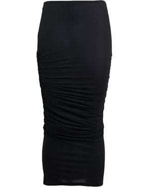 Versace Midi Skirt Cupro, Elastane - Black