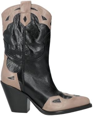 Laura Bellariva Ankle Boots Leather - Black