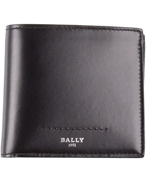 Bally Wallet Leather - Gray