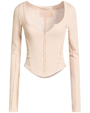 Free People Blush Sweater Cotton - Pink