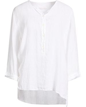Robert Friedman Shirt Linen - White