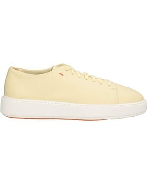 Santoni Trainers - Natural