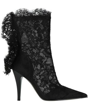 McQueen Ankle Boots - Black