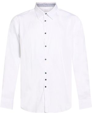 Aglini Shirt Cotton, Polyamide, Elastane - White
