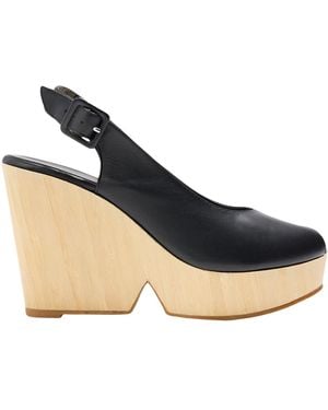 Robert Clergerie Sandals Leather - Blue