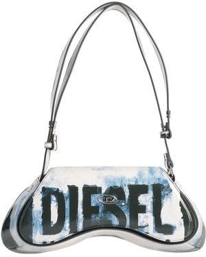 DIESEL Schultertasche - Weiß