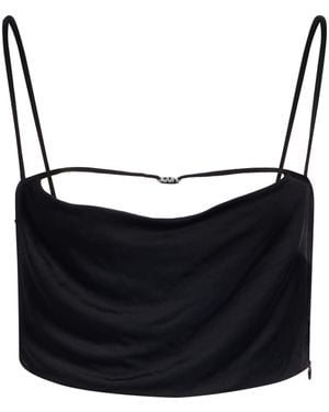 DSquared² Top Viscose - Black