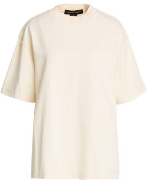 FEDERICO CINA Ivory T-Shirt Cotton - Natural