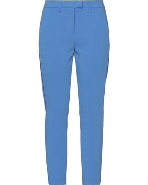 Dondup Trousers Polyester, Viscose, Elastane - Blue