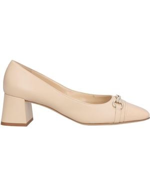Baldinini Court Shoes Leather - Natural