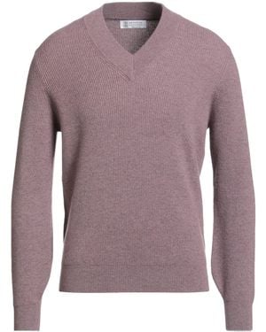 Brunello Cucinelli Pullover - Viola