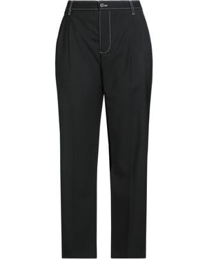 WOOD WOOD Trousers Virgin Wool - Black