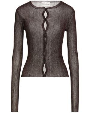 DES_PHEMMES Cardigan Polyester, Polyamide - Black