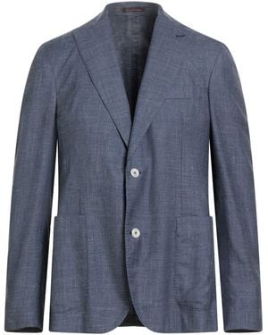 The Gigi Blazer Cashmere, Silk, Hemp - Blue