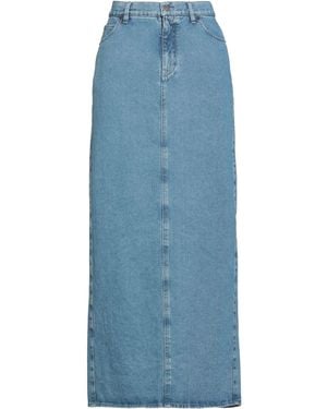 GIUSEPPE DI MORABITO Denim Skirt Cotton - Blue