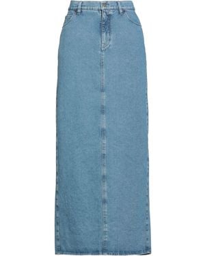 GIUSEPPE DI MORABITO Denim Skirt Cotton - Blue