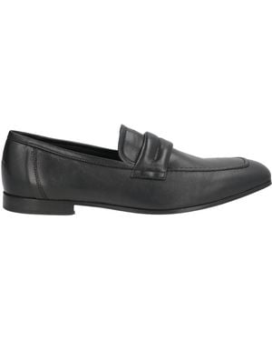 Giovanni Conti Loafers Leather - Grey