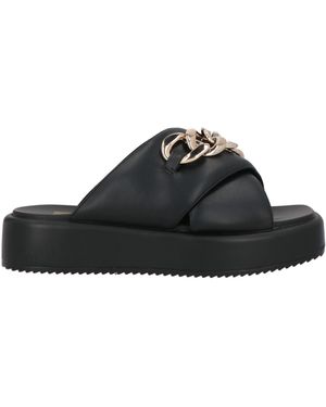 Buffalo Sandals - Black