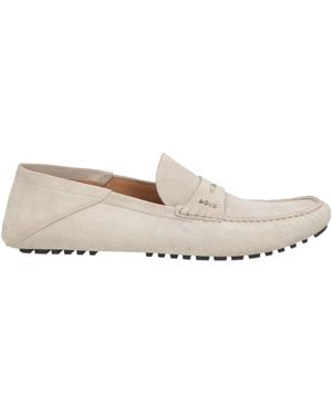 BOSS Loafers Leather - White