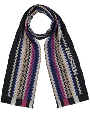 Missoni Bright Scarf Textile Fibers - Blue