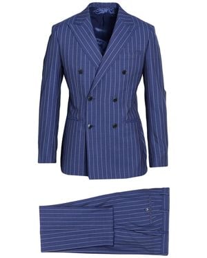 Luigi Bianchi Suit Virgin Wool - Blue