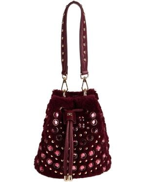 La Carrie Handbag - Red