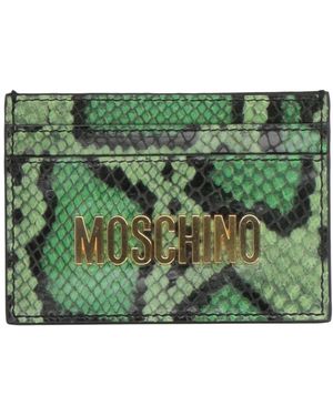 Moschino Portacarte - Verde