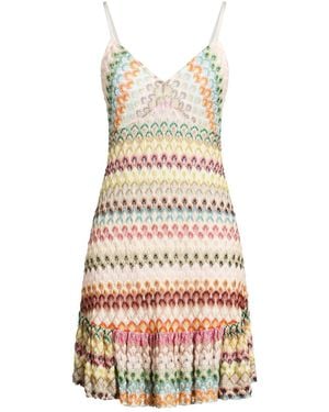 Missoni Mini Dresses - White