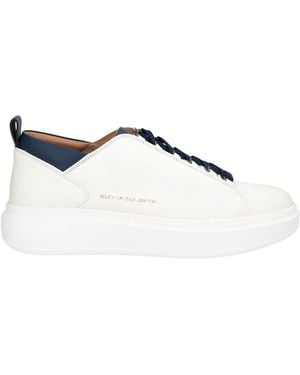 Alexander Smith Sneakers Leather, Textile Fibers - Brown
