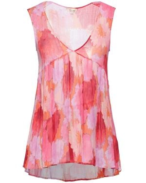 HER SHIRT HER DRESS Top - Pink