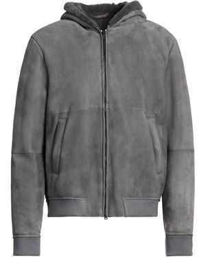 Herno Shearling- & Kunstfell - Grau