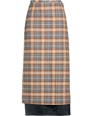 ROSIE ANTWERP Midi Skirt Cotton - Natural