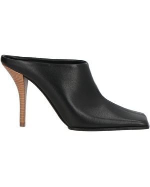 Alaïa Mules & Clogs Leather - Black