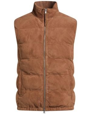 AT.P.CO Vest Goat Skin - Brown