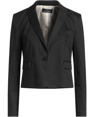 Anna Molinari Blazer Cotton, Elastane - Black