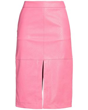 Manila Grace Midi Skirt Viscose - Pink